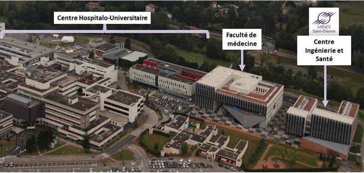 Le centre ingénierie et santé accueillera l'unité Sainbiose au cœur de l'écosystème de santé de Saint-Étienne. 