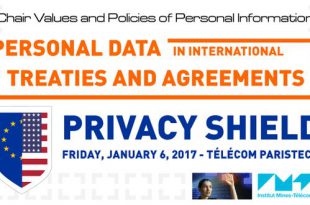 CVPIP, chaire Valeurs et politiques des informations personnelles, Privacy Shield