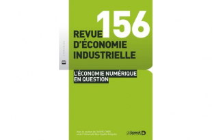 Revue Évonomie Industrielle, Marc Bourreau, Maya Bacache, Virginie Lethiais, Nicolas Jullien, Numérique