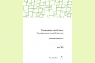 Nicolas Auray, Jérôme Denis, Presses des Mines, Explorations numériques