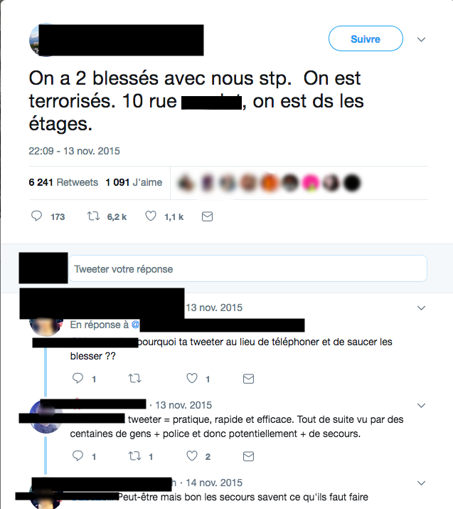 réseaux sociaux crise