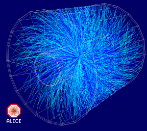 Aux LHC, les collisions de noyaux lourds produisent des milliers de particules sous les capteurs d'ALICE.