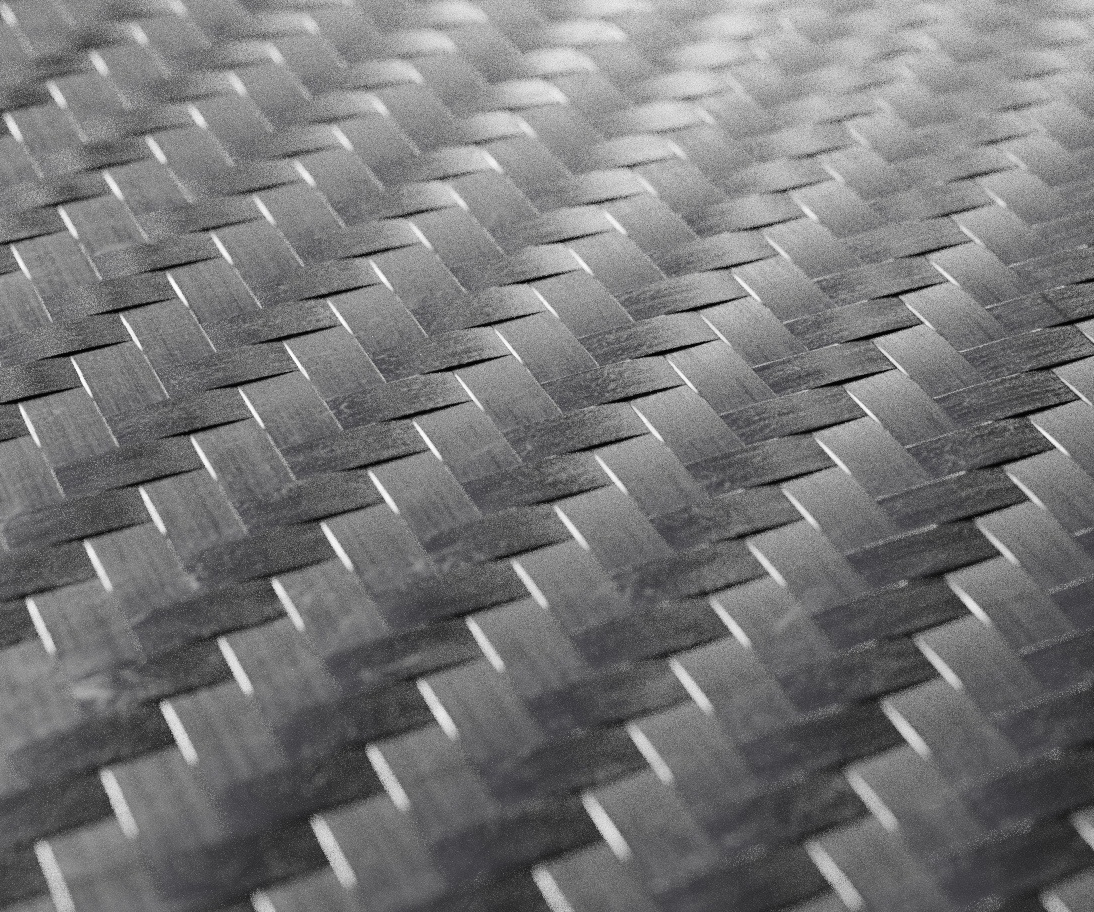 a) Image of a carbon felt composite with the surface re-covered by