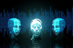 Modèles numériques de visage humain.